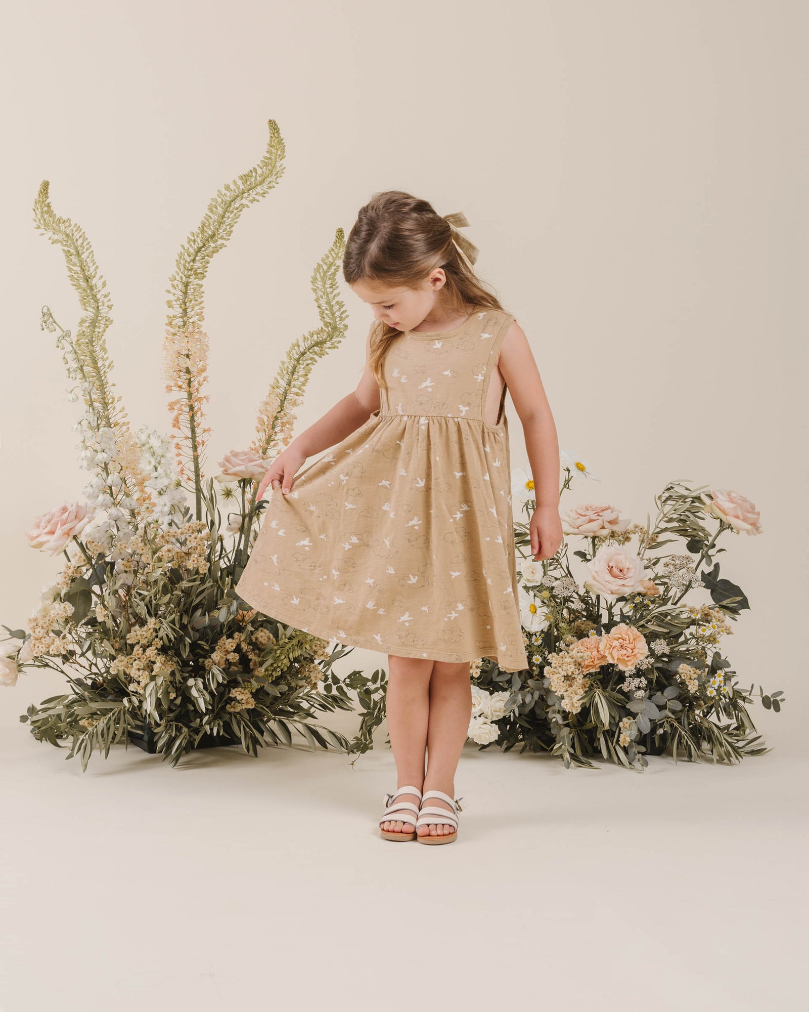 RYLEE + CRU LAYLA DRESS / CLOUDS