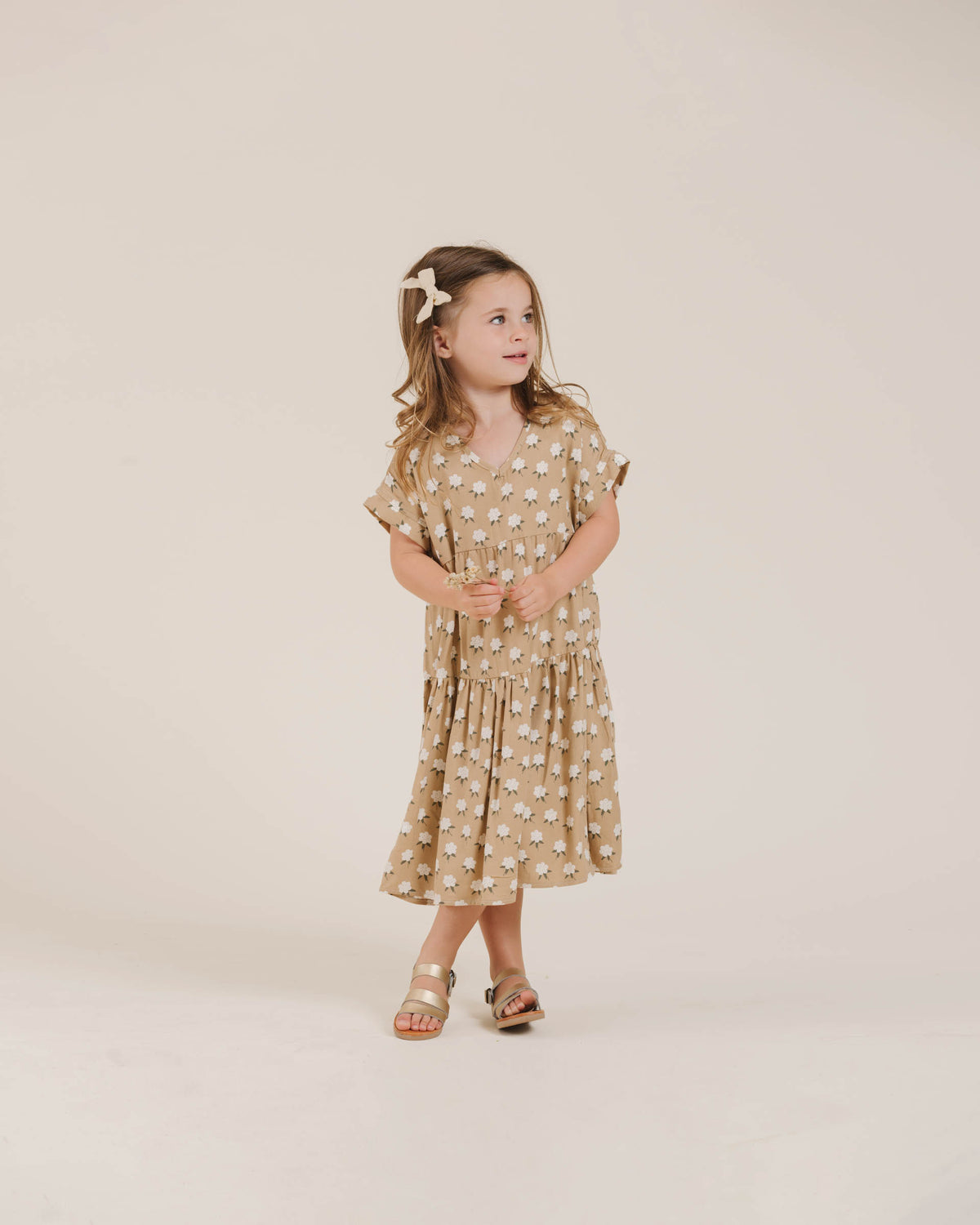 RYLEE + CRU VIENNA DRESS / WHITE FLORA