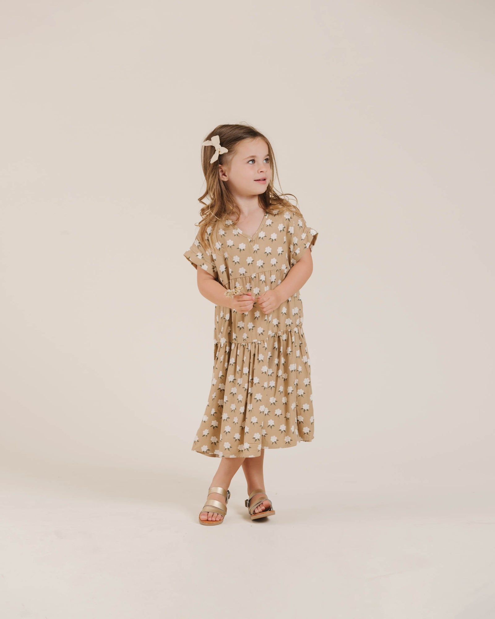 RYLEE + CRU VIENNA DRESS / WHITE FLORA