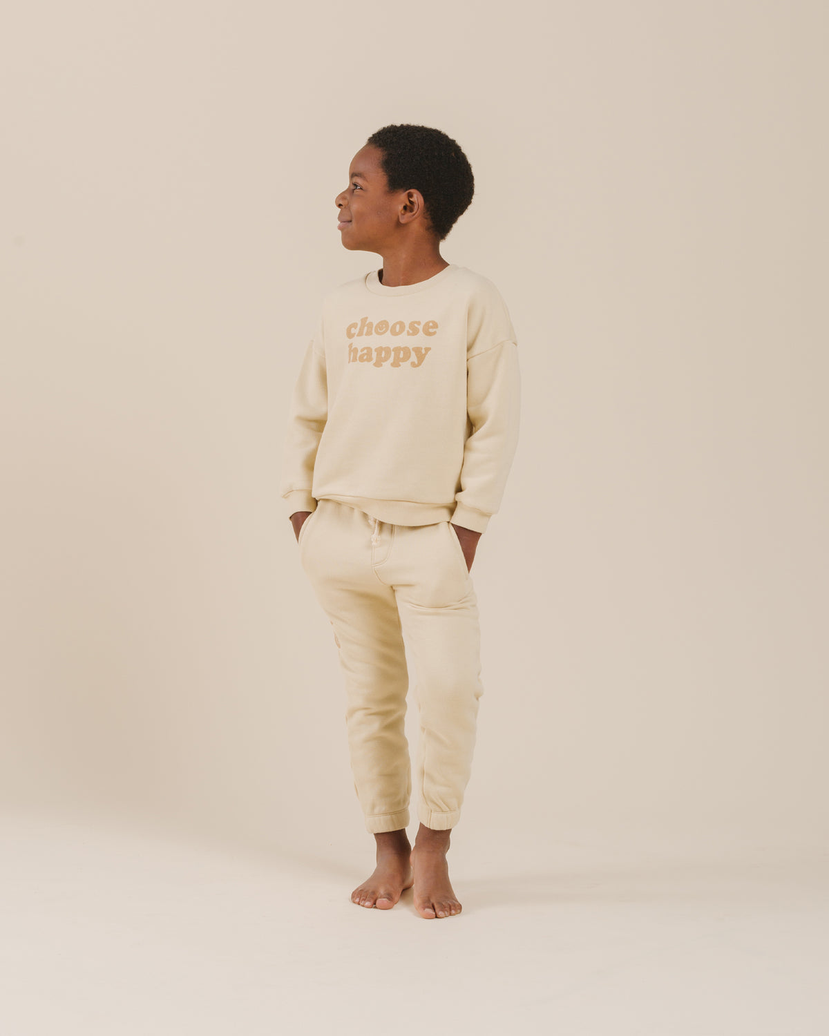 RYLEE + CRU JOGGER PANT / HAPPY FACE