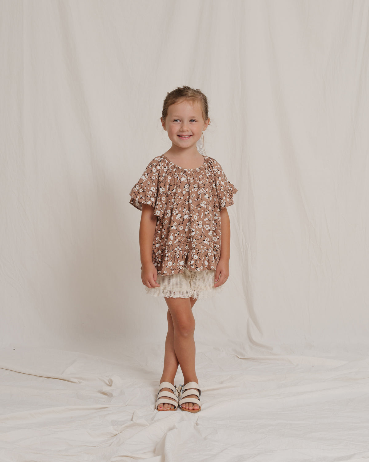 RYLEE + CRU BUTTERFLY TOP / DAHLIA