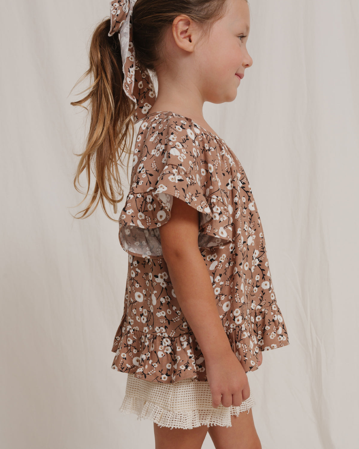 RYLEE + CRU BUTTERFLY TOP / DAHLIA