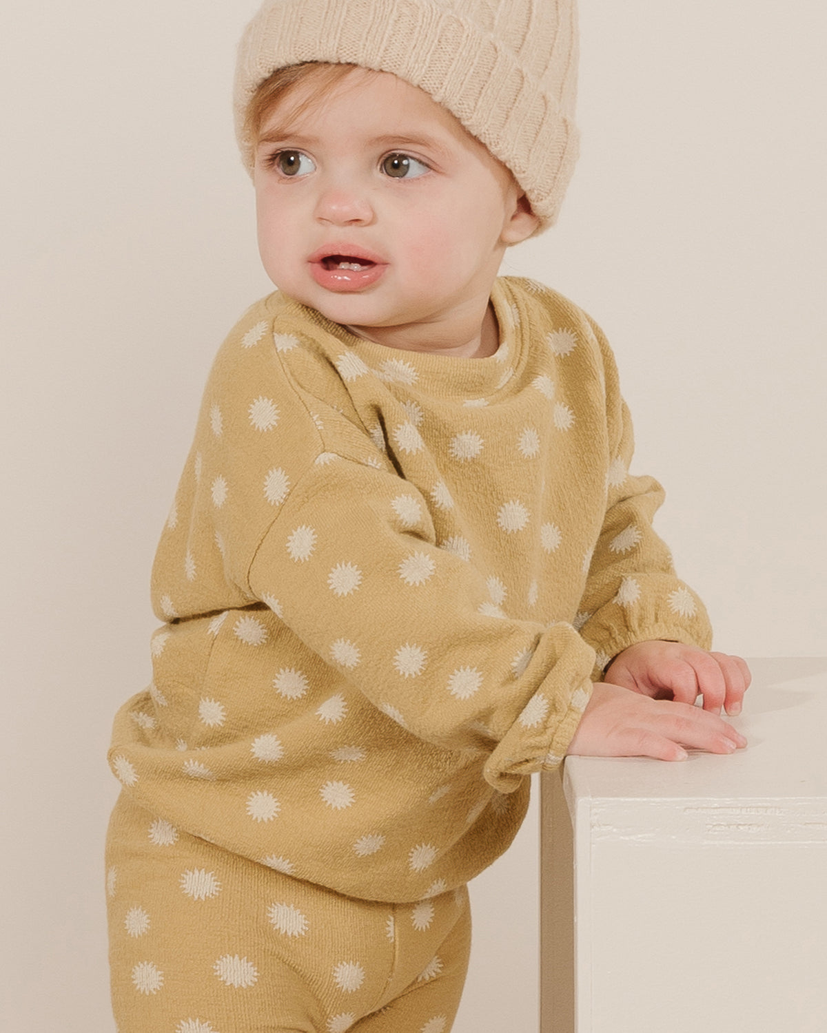 RYLEE + CRU SLOUCHY PULLOVER / SUNBURST