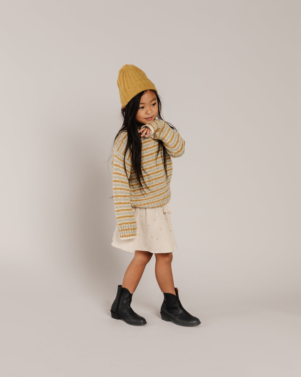 RYLEE + CRU MINI SKIRT / NIGHT SKY