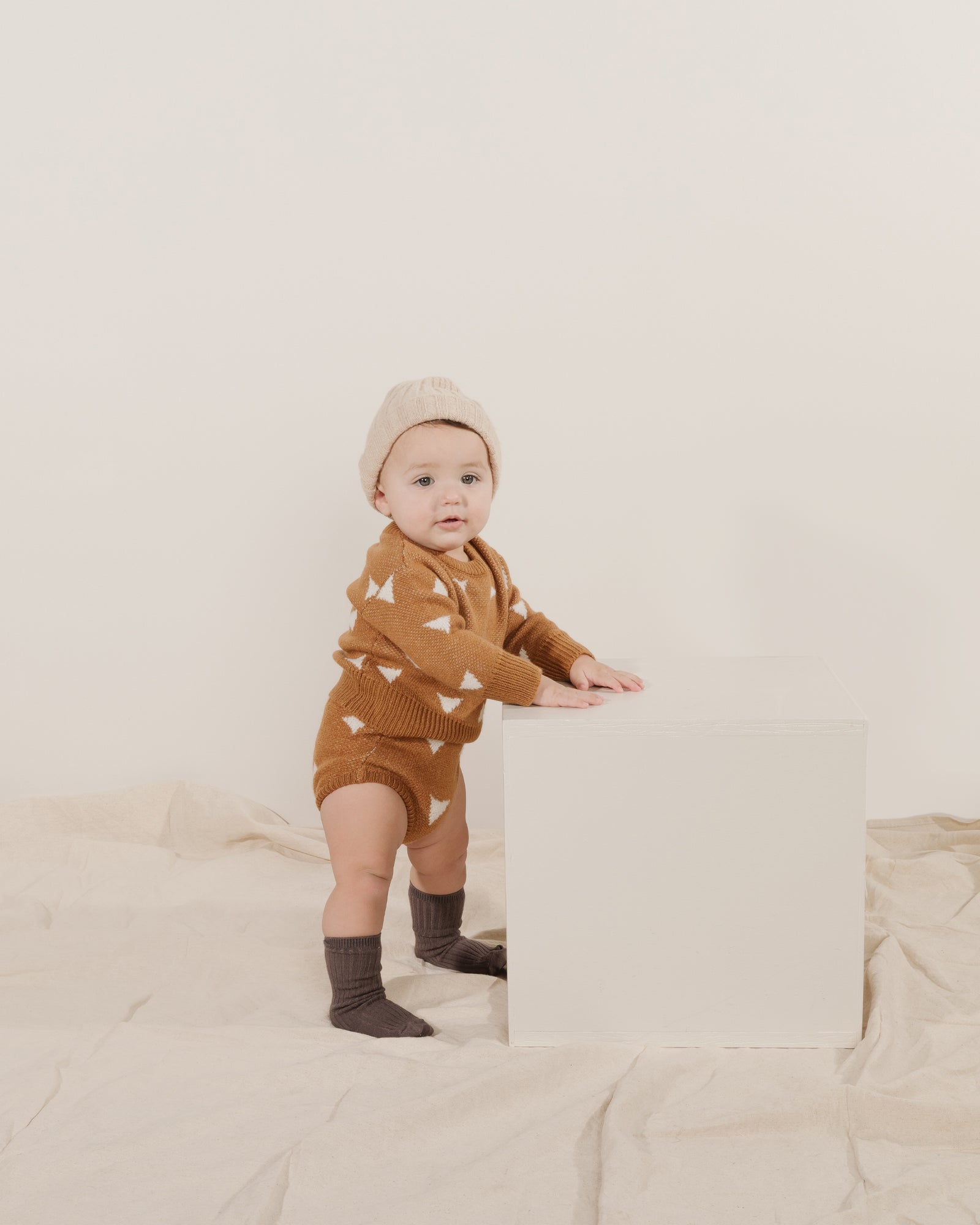 RYLEE + CRU KNIT BLOOMER / TRIANGLES