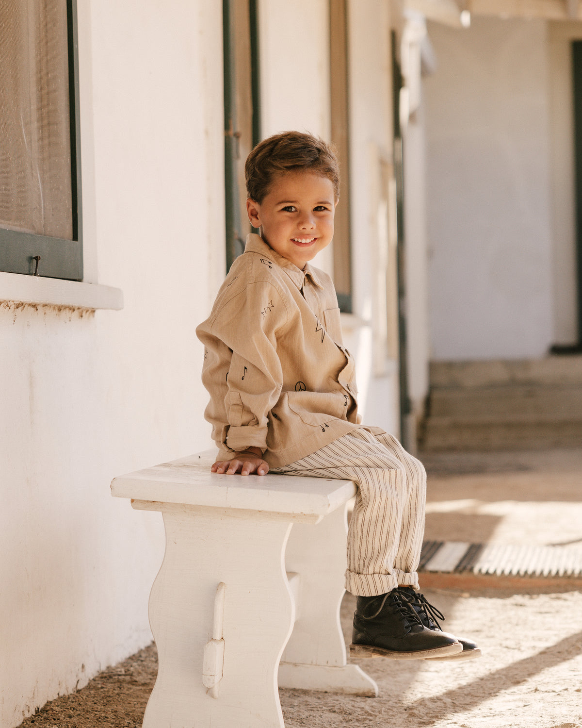 RYLEE + CRU STANLEY OVERSHIRT / PUTTY