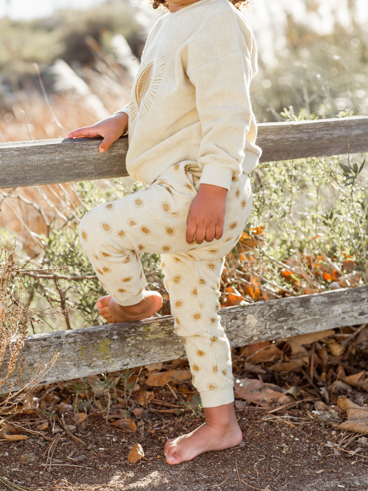 RYLEE + CRU TERRY SWEATPANT / SUNS