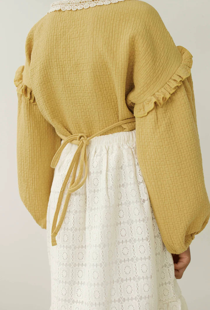 YOLI &amp; OTIS RAUF TOP / PARSNIP