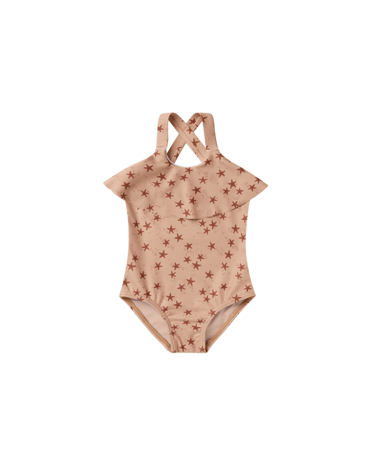RYLEE + CRU RUFFLE ONE-PIECE / STARFISH