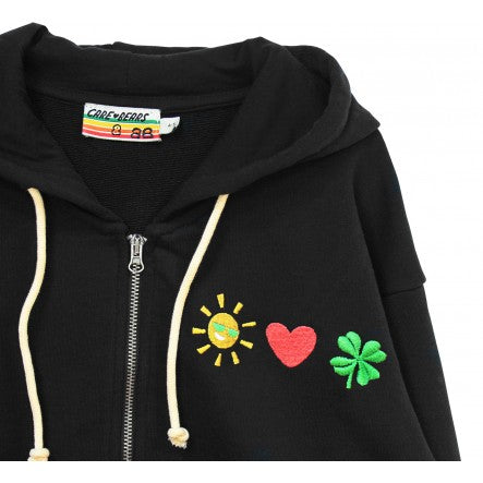 CARE BEARS Hooded CARDIGAN / SHINY