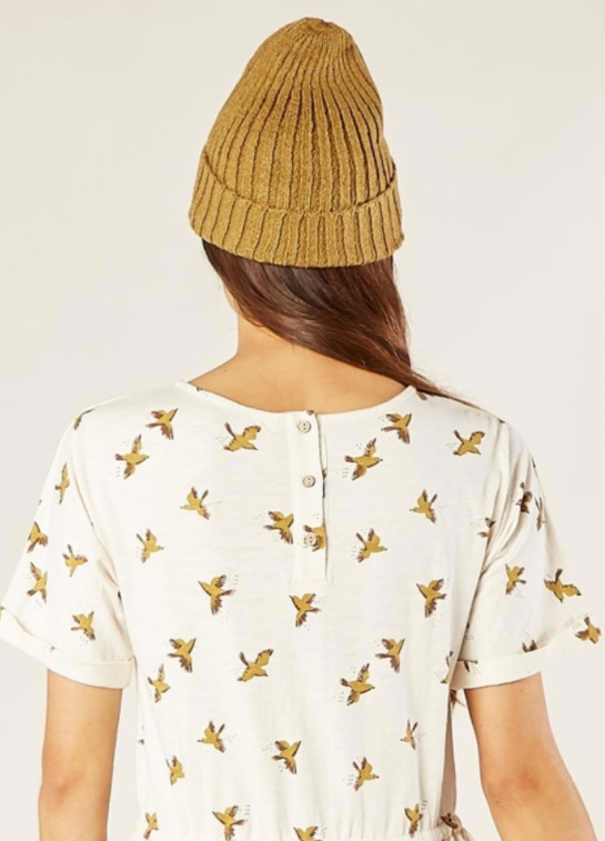 RYLEE + CRU WOMEN'S BEANIE / GOLDENROD