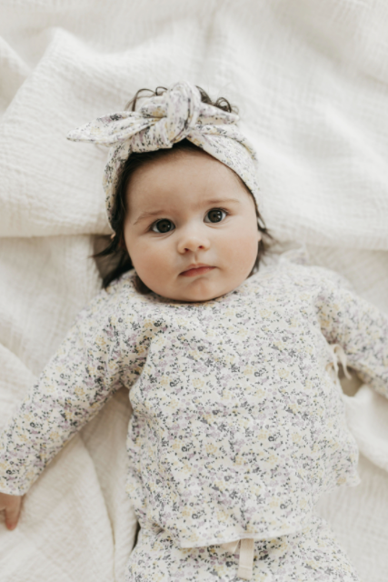 JAMIE KAY WRAP TOP / SUMMER FLORAL