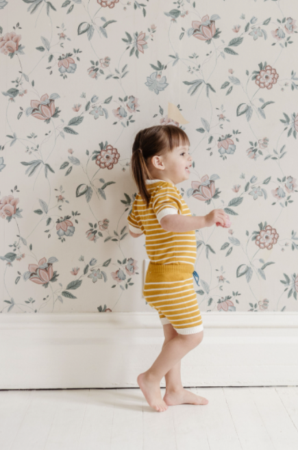 FIN &amp; VINCE ZION KNIT SHORTIES / GOLDENROD