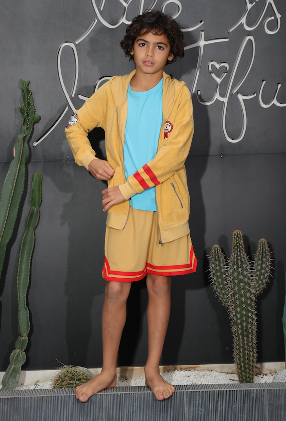 BANDY BUTTON WIDE BERMUDA SHORTS / ADLY