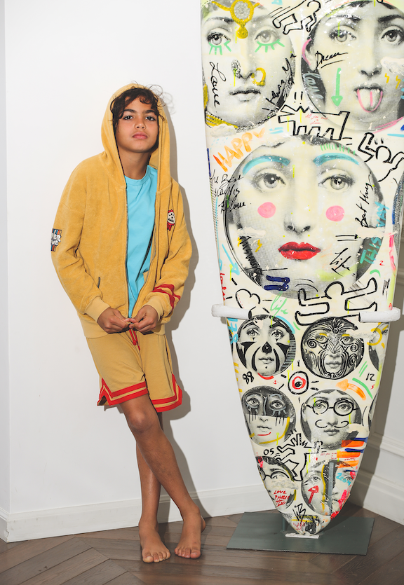 BANDY BUTTON WIDE BERMUDA SHORTS / ADLY