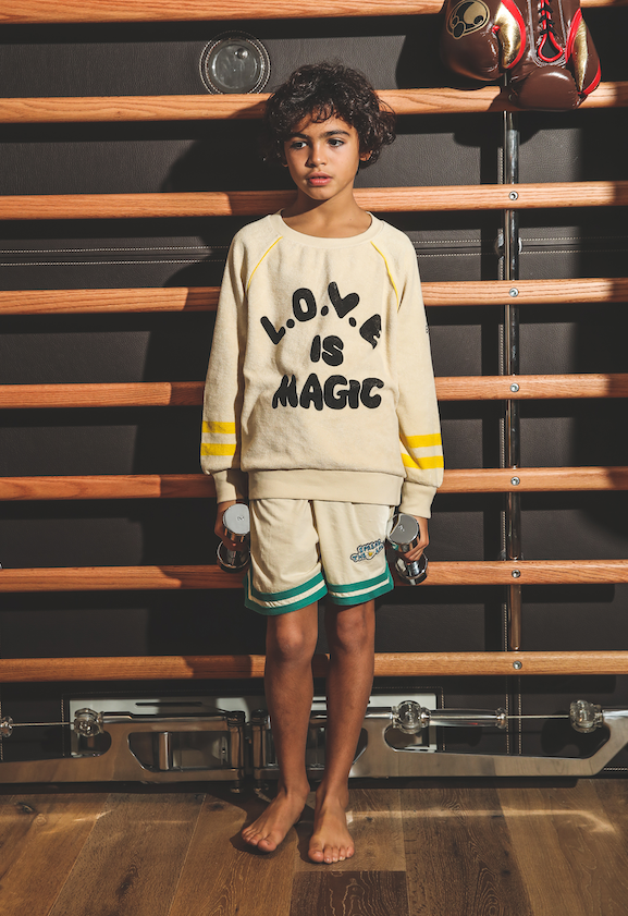 BANDY BUTTON WIDE BERMUDA SHORTS / PLYM