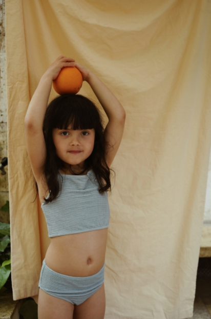 KONGES SLOJD MARIGOLD GIRL BIKINI / QUARRY BLUE