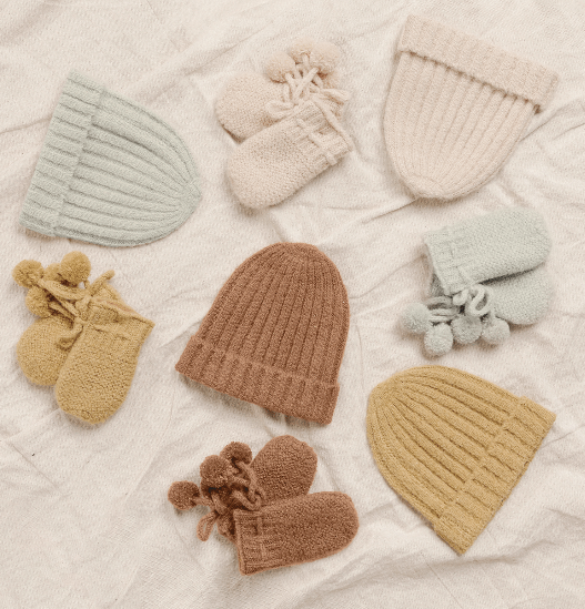 RYLEE + CRU MITTENS / RUST