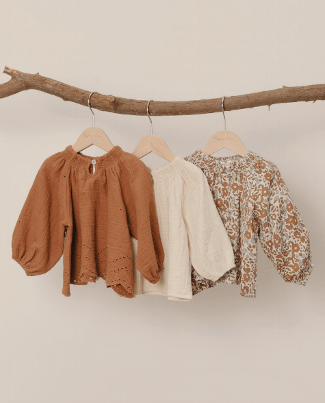 RYLEE + CRU QUINCY BLOUSE / BLOOM