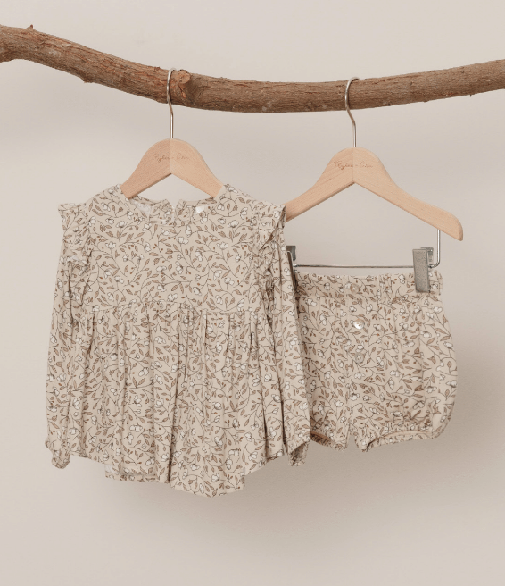 RYLEE + CRU PIPER BLOUSE / MAGNOLIA