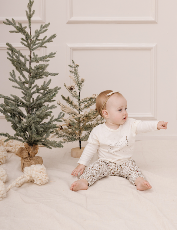 RYLEE + CRU SLOUCH PANT / HOLLY VINES