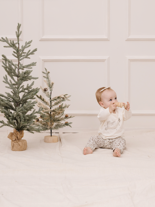 RYLEE + CRU SLOUCH PANT / HOLLY VINES