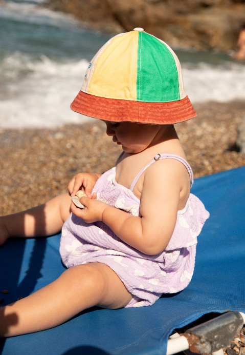 BOBO CHOSES WAVES ALL OVER ROMPER / BABY