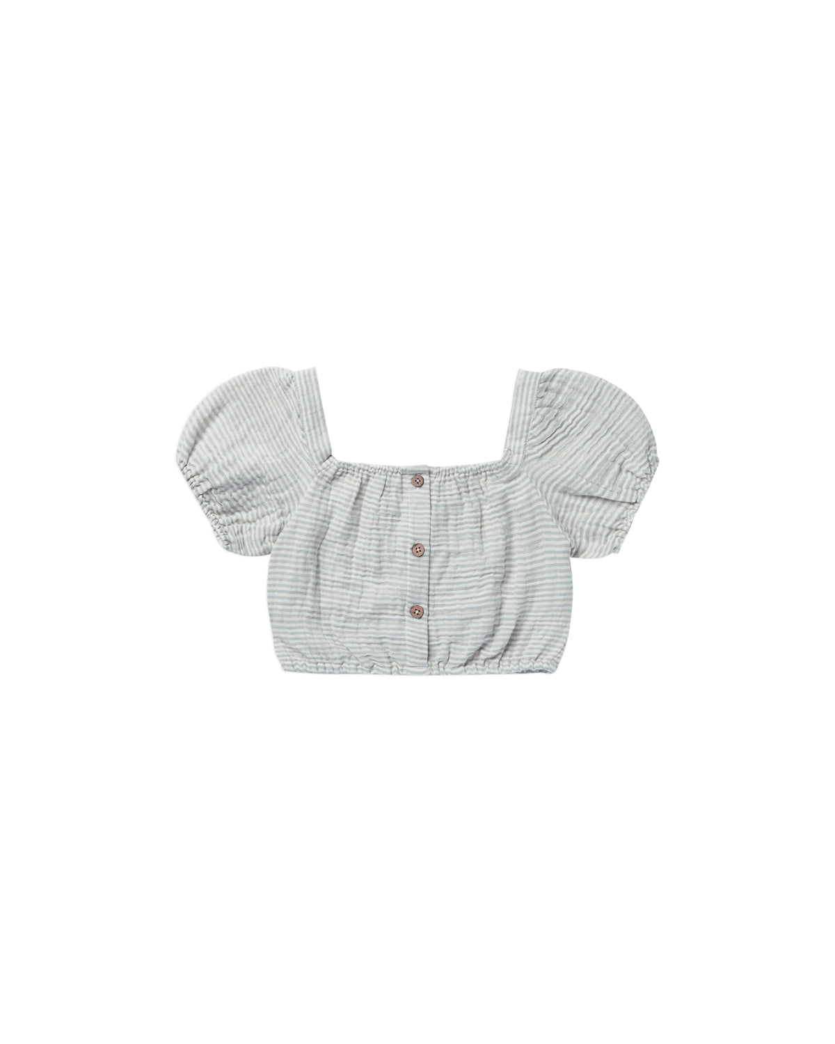 RYLEE + CRU SKIPPER TOP / MICRO STRIPE