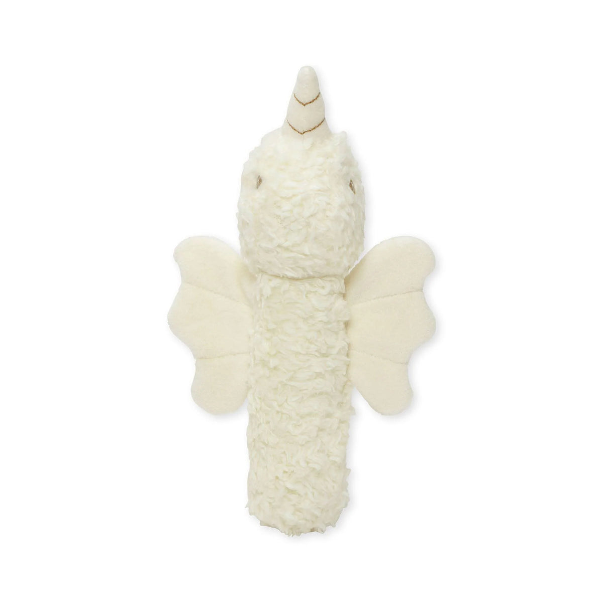 KONGES TEDDY UNICORN RATTLE / BEIGE