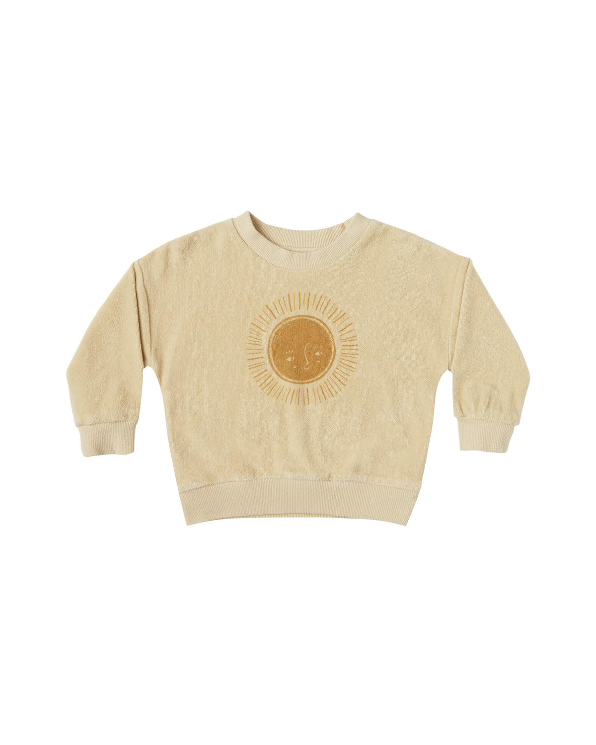 RYLEE + CRU TERRY CREWNECK / SUN