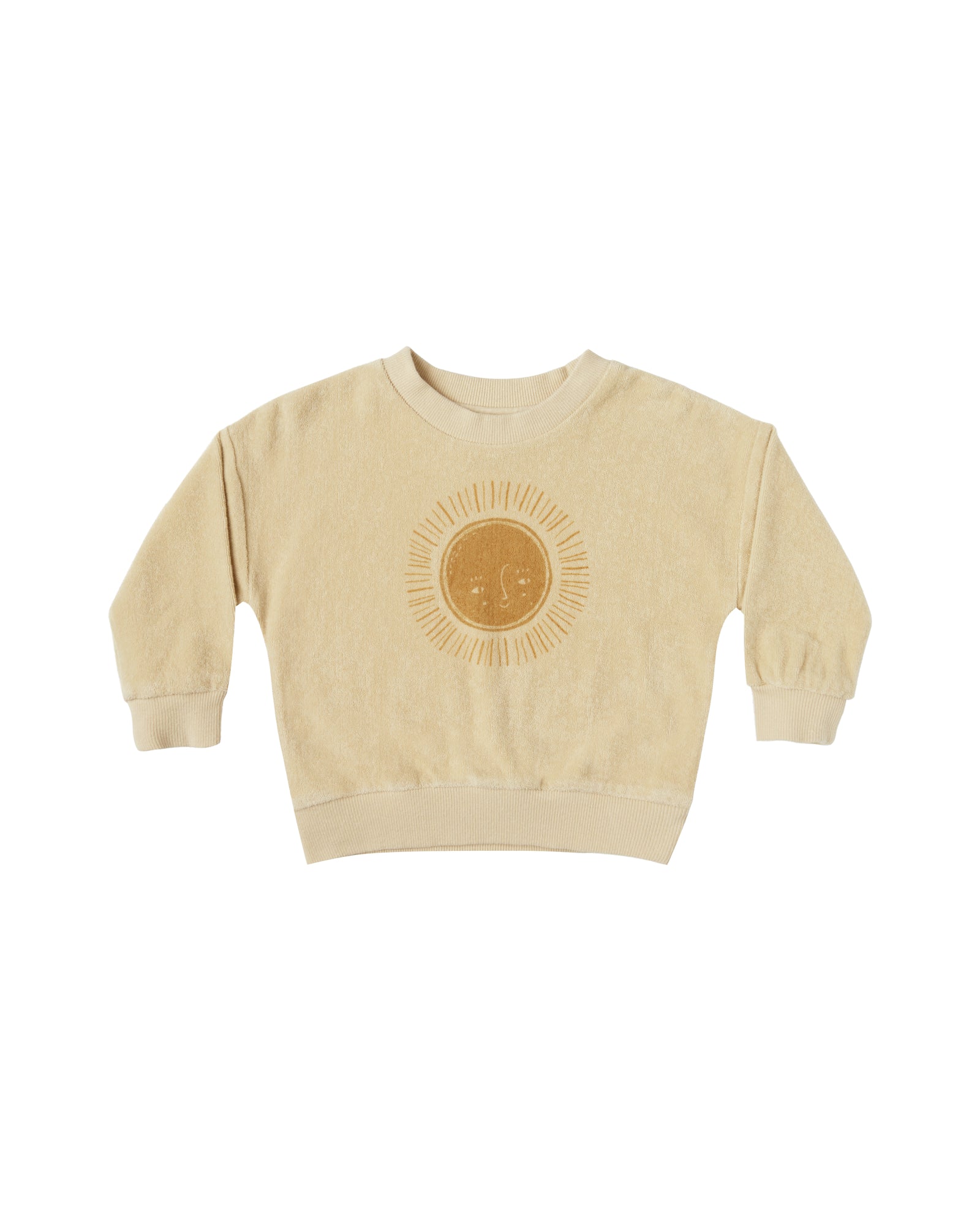 RYLEE + CRU TERRY CREWNECK / SUN