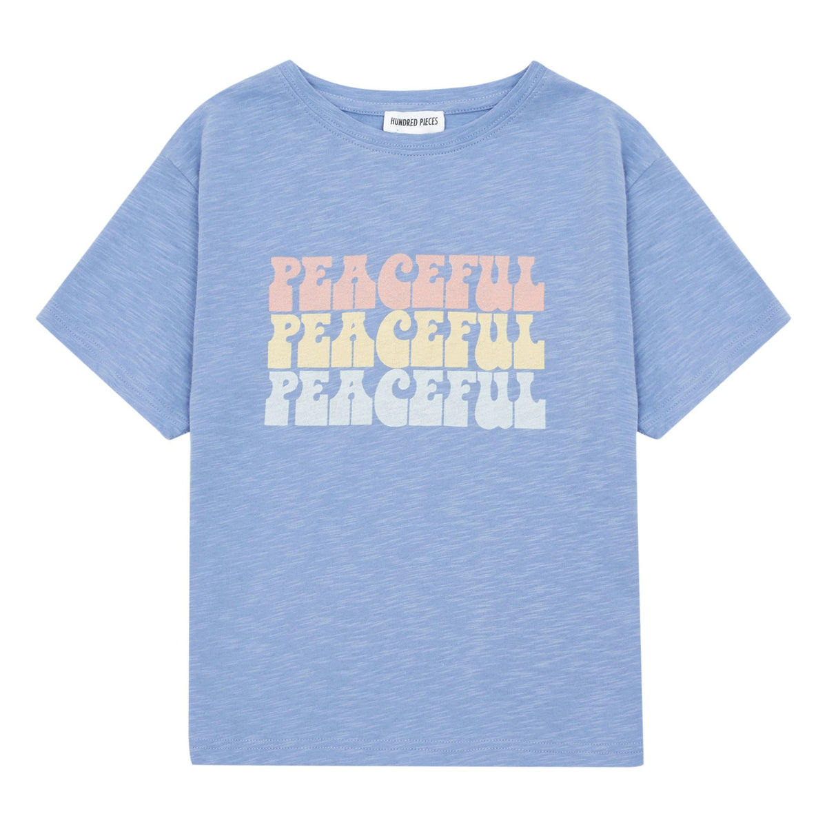 HUNDRED PIECES PEACEFUL ORGANIC COTTON TEE