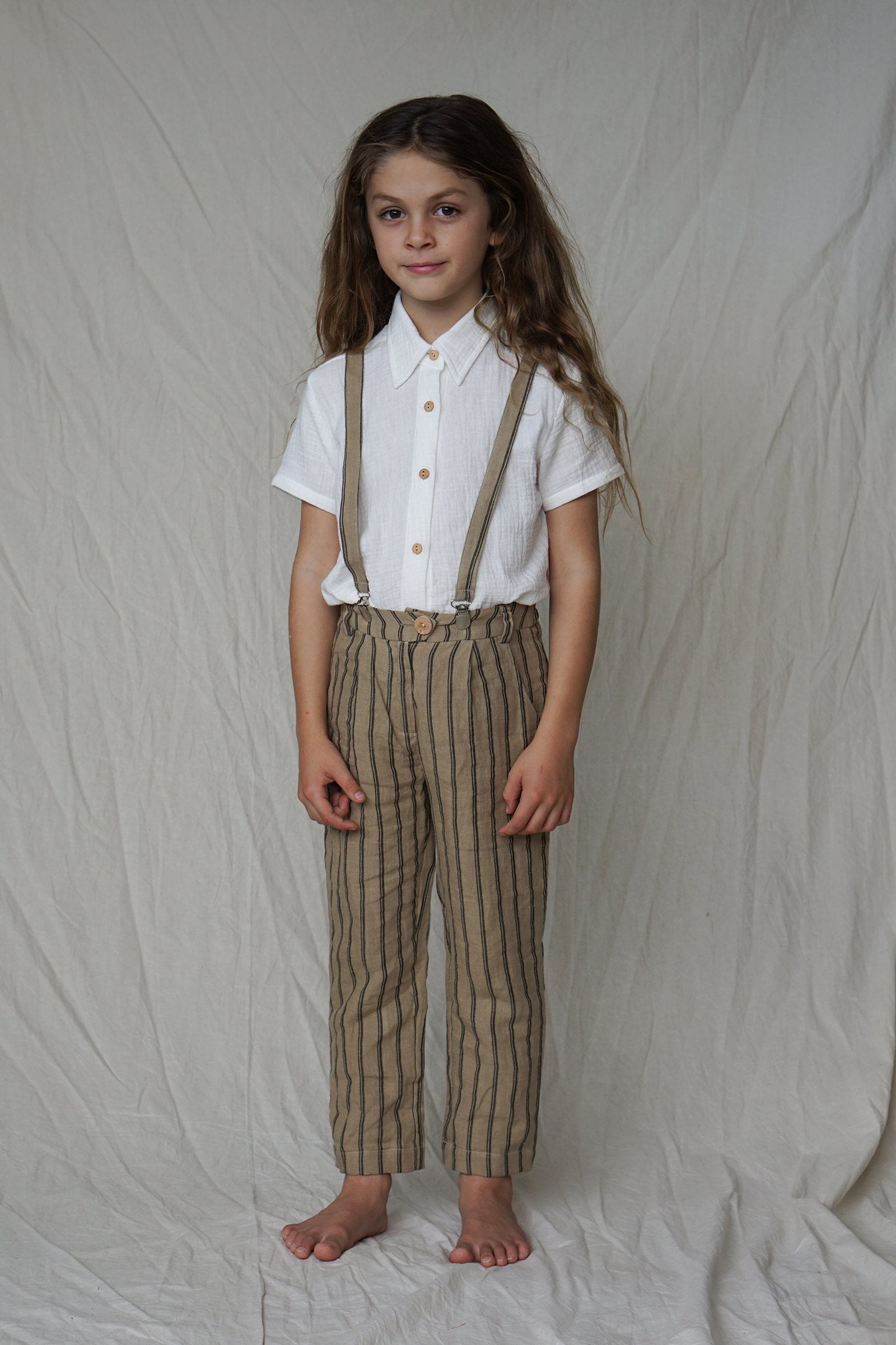 HOUSE OF PALOMA Jean Michele Pant / JUTE