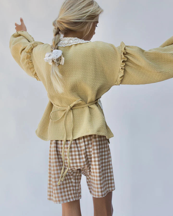 YOLI & OTIS RAUF TOP / PARSNIP