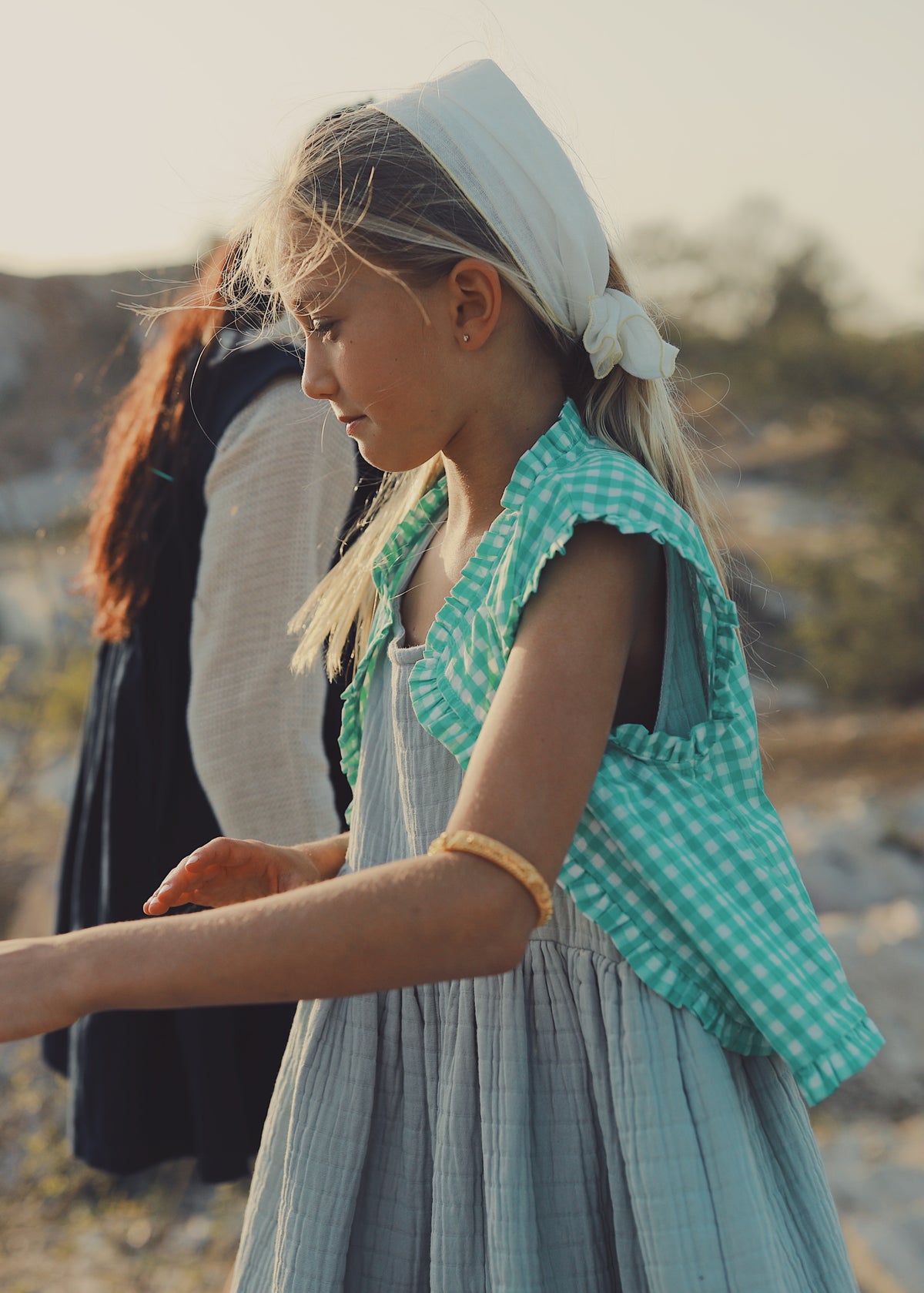 YOLI &amp; OTIS FERRAN TOP / APPLE PLAID