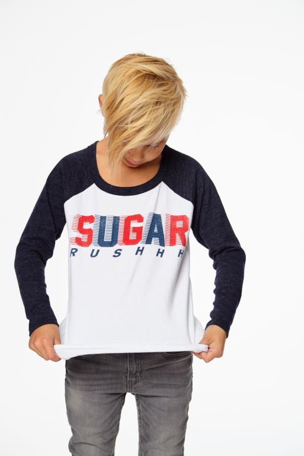 CHASER SUGAR RUSH LS RAGLAN T-SHIRT