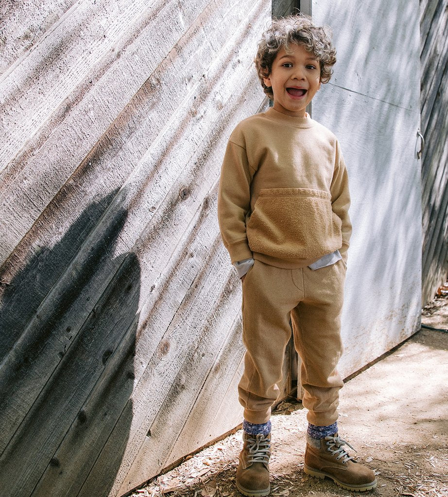 NICO NICO IRA FLEECE PULLOVER / CAMEL