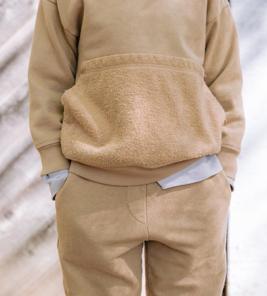 NICO NICO IRA FLEECE PULLOVER / CAMEL