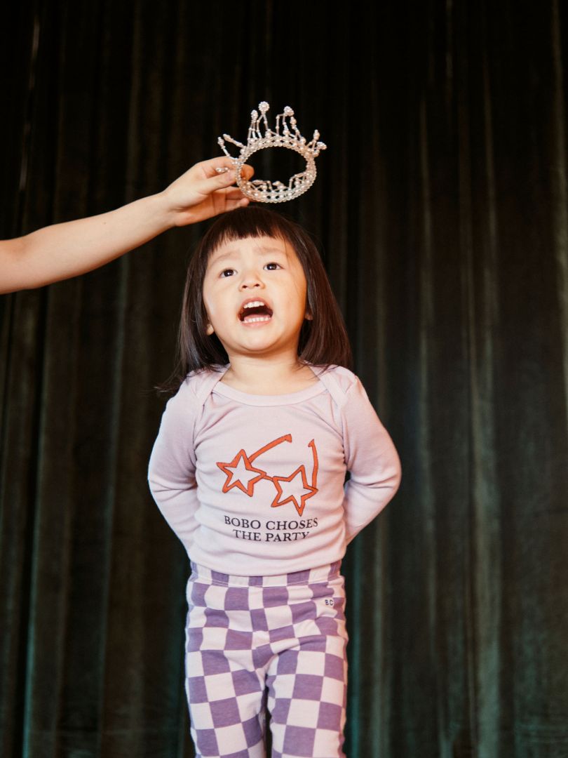 BOBO CHOSES STAR GLASSES LONG SLEEVE BODY