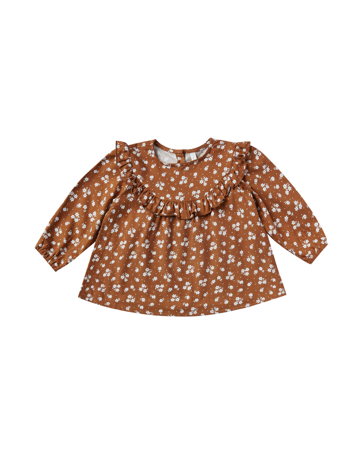 RYLEE + CRU DITSY VICTORIA BLOUSE / CINNAMON